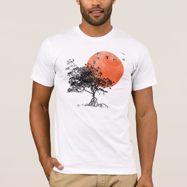 Camiseta Parque de la puesta del sol (Anverso)