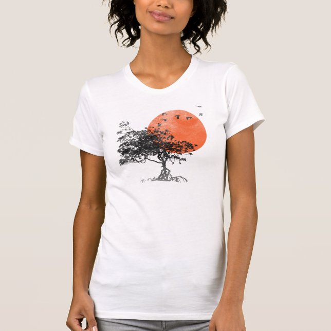 Camiseta Parque de la puesta del sol (Anverso)