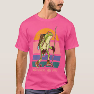 Camiseta Parque de las Montañas Adirondack Senderismo Rana