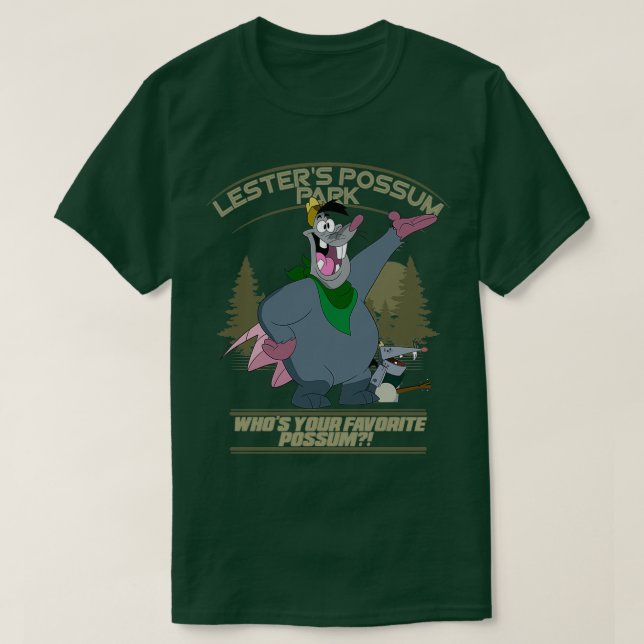 Camiseta Parque de Lesters Possum (Diseño del anverso)