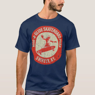 Camiseta Parque de patinaje en patineta RideNGlide 1970