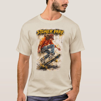 CAMISETA PARQUE DE PATINAJE STONER