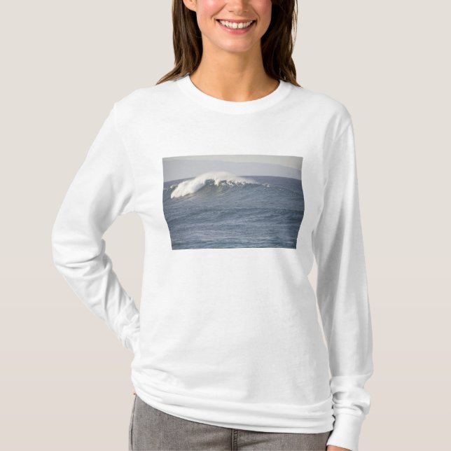 Camiseta Parque de playa Hookipa, costa norte de Maui, (Anverso)