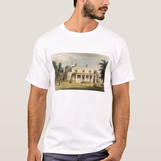 Camiseta Parque de Wimbledon, R de R. Ackermann (1764-1834) (Anverso)