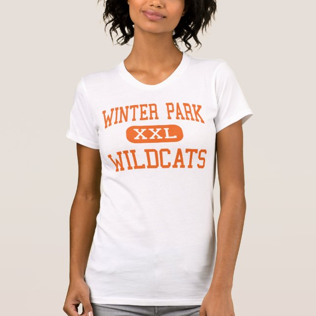 Camiseta Parque del invierno - gatos monteses - alto - (Anverso)
