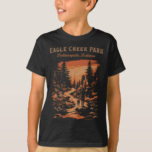 Camiseta Parque Eagle Creek Indianapolis Indiana Vintage Hi