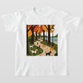 Camiseta Parque en otoño