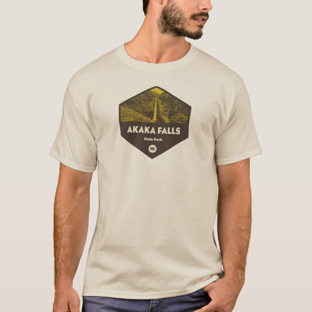 Camiseta Parque estatal Akaka Falls Hawaii (Anverso)