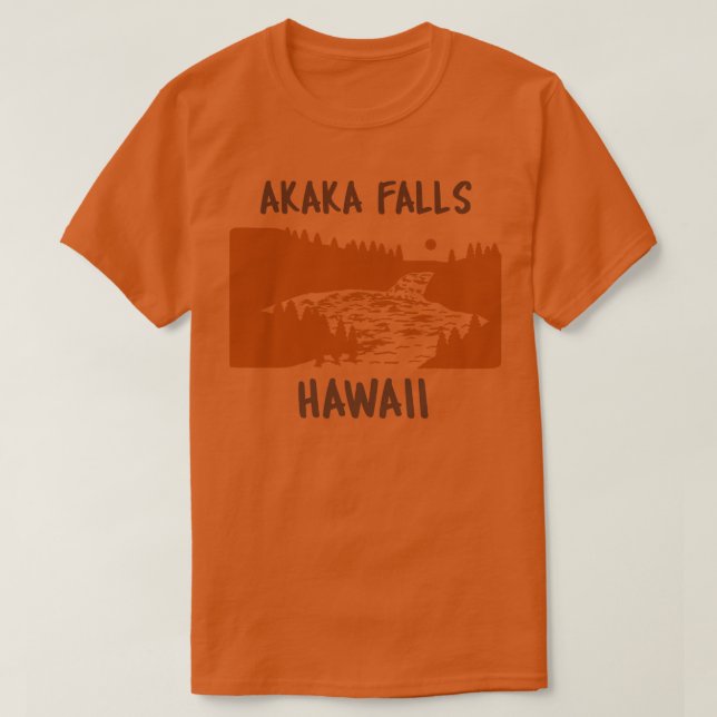 Camiseta Parque estatal Akaka Falls TShirt 6 (Diseño del anverso)