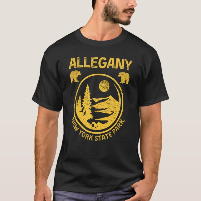 Camiseta Parque estatal Allegany New York (Anverso)