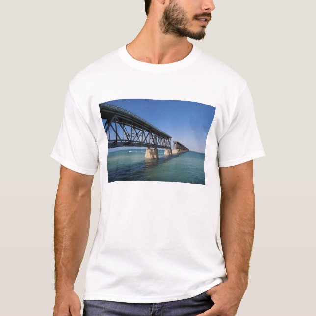 Camiseta Parque Estatal Bahia Honda, Cayos de Florida, llav (Anverso)