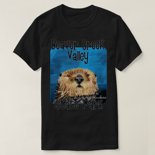 Camiseta Parque estatal Beaver Creek Valley Minnesota (Diseño del anverso)