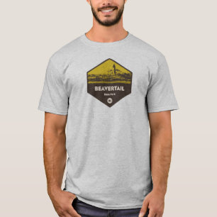 Camiseta Parque estatal Beavertail Isla Rhode