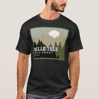 Camiseta Parque estatal Belle Isle Wilderness de Michigan