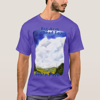 Camiseta Parque Estatal Big ArmFlathead Lake Montana