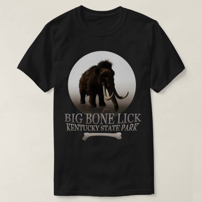 Camiseta Parque estatal Big Bone Lick Kentucky (Diseño del anverso)