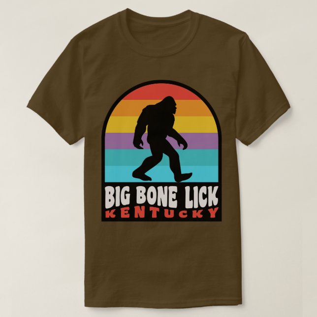 Camiseta Parque estatal Big Bone Lick Kentucky Bison (Diseño del anverso)