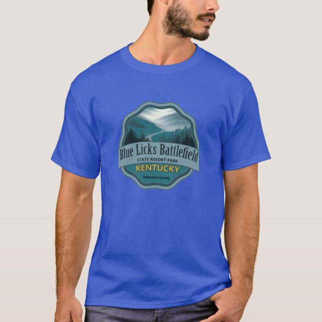 Camiseta Parque estatal Blue Licks Battlefield (Anverso)