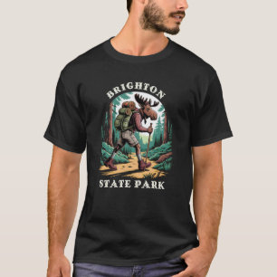 Camiseta Parque Estatal Brighton Vermont VT Montañas Sender