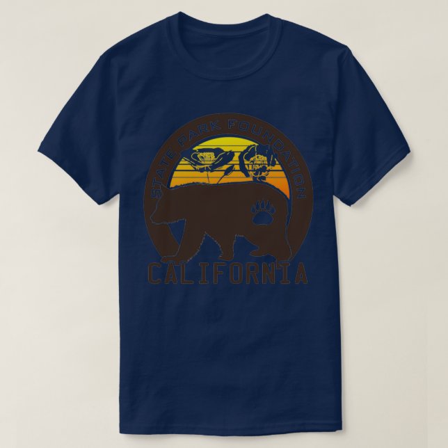 Camiseta Parque estatal California  (Diseño del anverso)