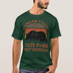 Camiseta Parque Estatal Canaan Valley West Virginia Bear Na