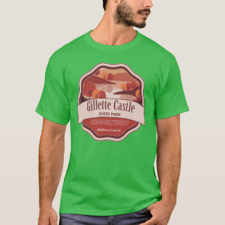 Camiseta Parque Estatal Castillo Gillette Condado MedioConn