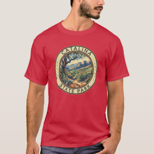 Camiseta Parque Estatal Catalina Arizona Viajes Insignia de