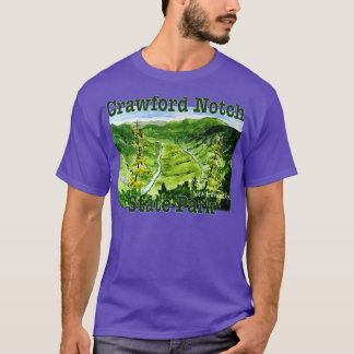 Camiseta Parque Estatal Crawford Notch New Hampshire