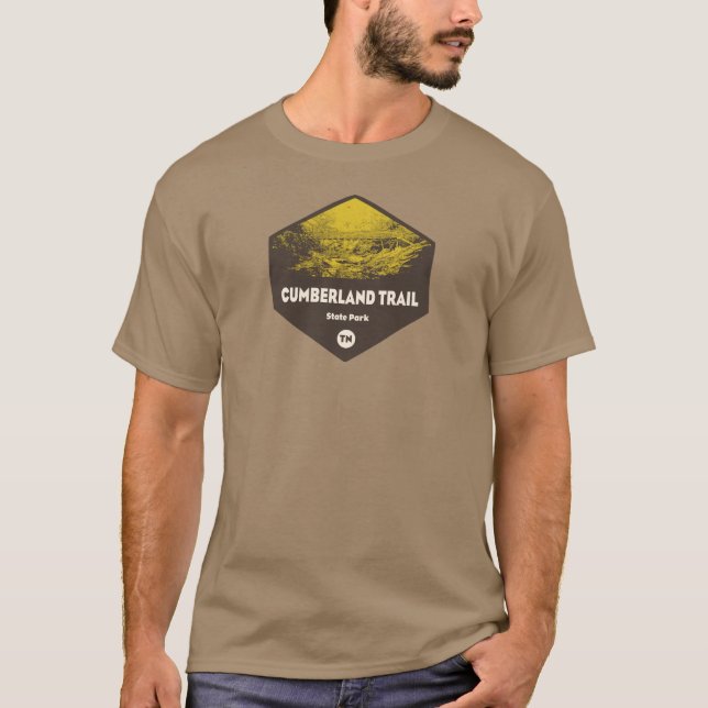 Camiseta Parque Estatal Cumberland Trail Tennessee (Anverso)