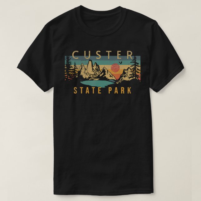 Camiseta Parque estatal Custer (Diseño del anverso)