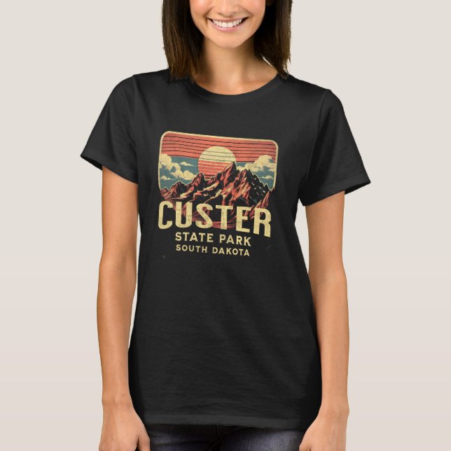 Camiseta Parque estatal Custer (Anverso)