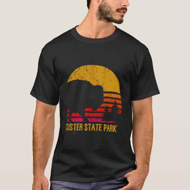 Camiseta Parque Estatal Custer Dakota del Sur (Anverso)