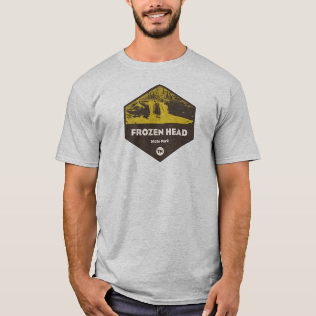 Camiseta Parque Estatal de Cabeza Congelada Tennessee (Anverso)