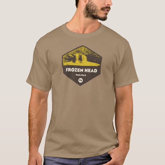 Camiseta Parque Estatal de Cabeza Congelada Tennessee (Anverso)