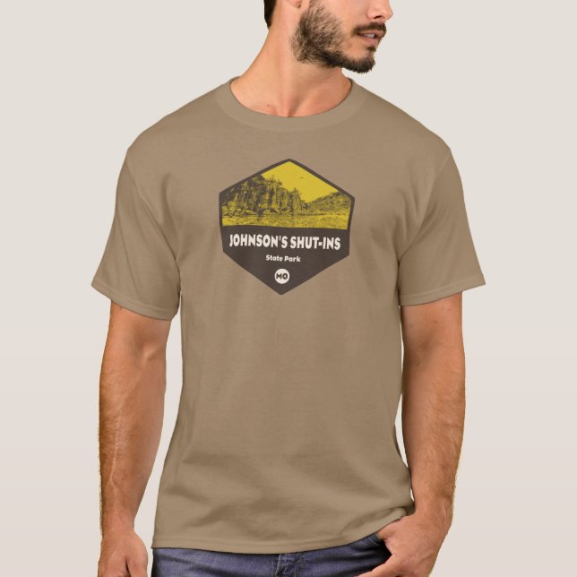 Camiseta Parque estatal de Johnson cerrado en Missouri (Anverso)