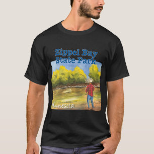 Camiseta Parque Estatal de la Bahía de Zippel, Minnesota