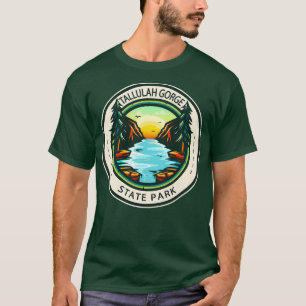 Camiseta Parque estatal de la garganta de Tallulah - Badge 