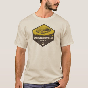 Camiseta Parque estatal de la Isla Burnside General Kentuck