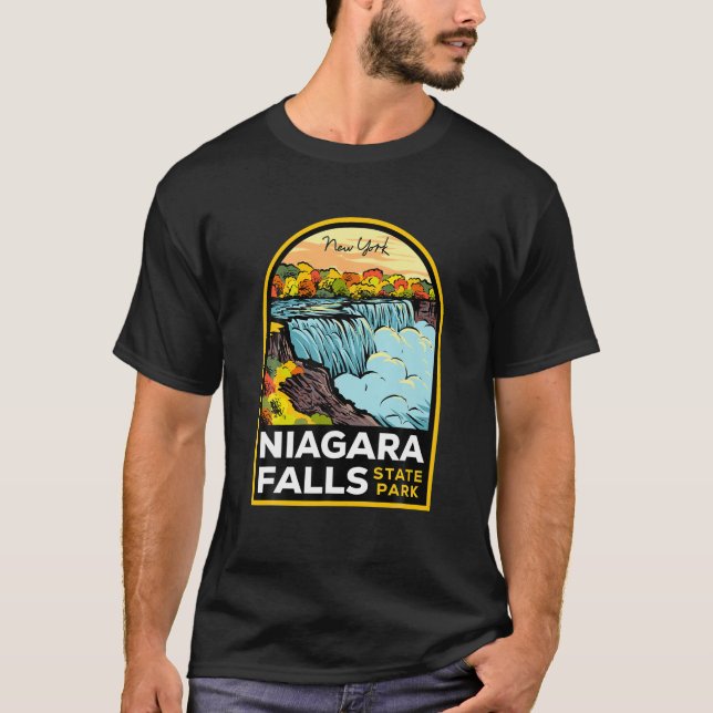 Camiseta Parque estatal de las Cataratas del Niágara NY (Anverso)