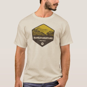Camiseta Parque Estatal de las Montañas Franklin El Paso Te