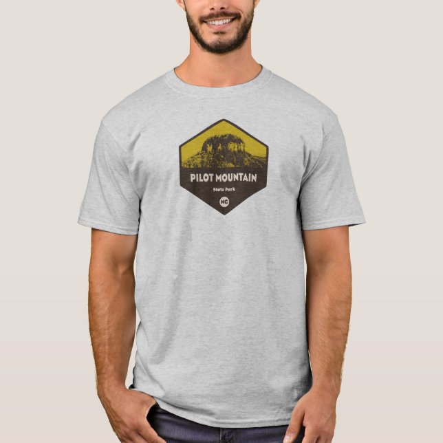 Camiseta Parque Estatal de Montaña Piloto Carolina del Nort (Anverso)