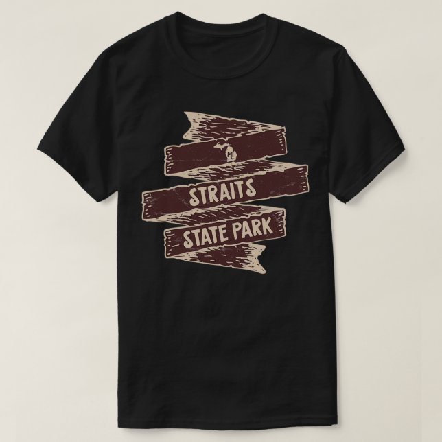 Camiseta Parque Estatal del Estrecho Parque Estatal Michiga (Diseño del anverso)