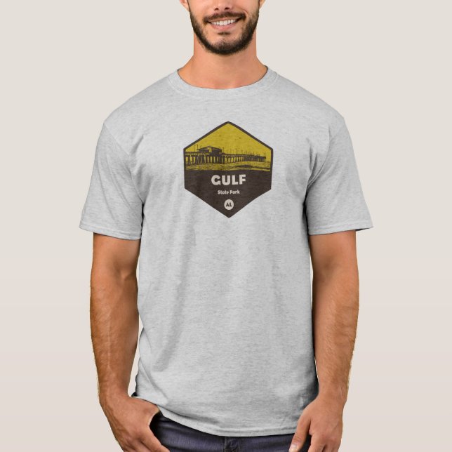 Camiseta Parque Estatal del Golfo, Alabama (Anverso)