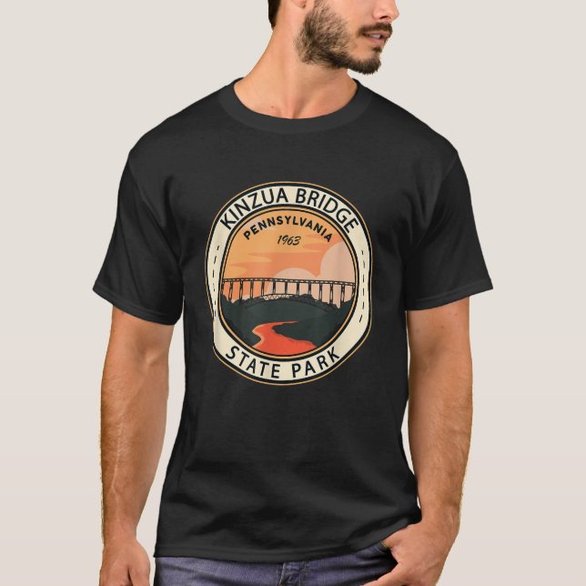 Camiseta Parque estatal del puente de Kinzua (Anverso)