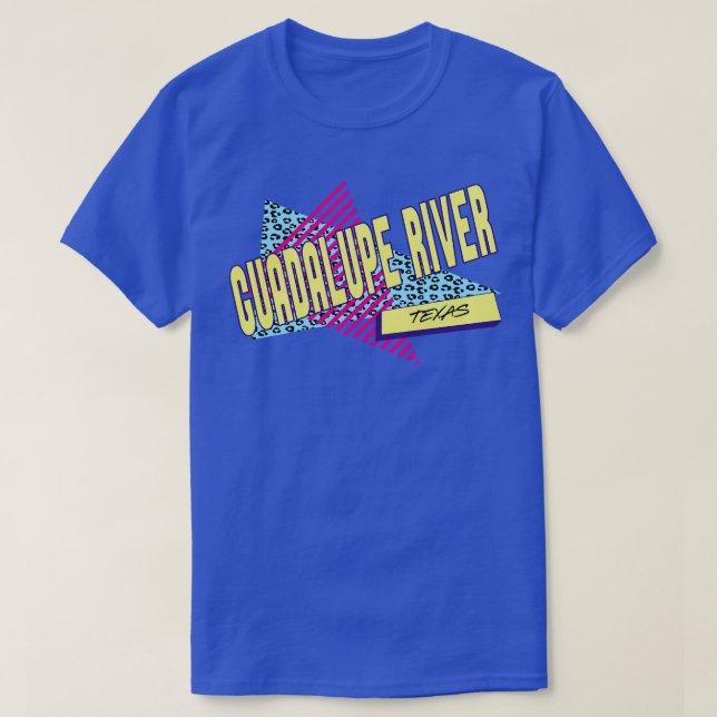 Camiseta Parque estatal del río Guadalupe Texas Pride de la (Diseño del anverso)