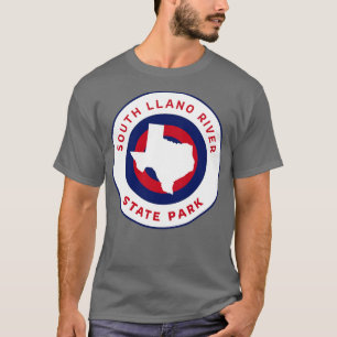 Camiseta Parque Estatal del Río Llano Sur Texas Bullseye