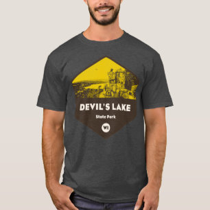 Camiseta Parque Estatal Devils Lake Wisconsin