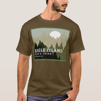 Camiseta Parque Estatal Eagle Island Trees y Fores de Washi