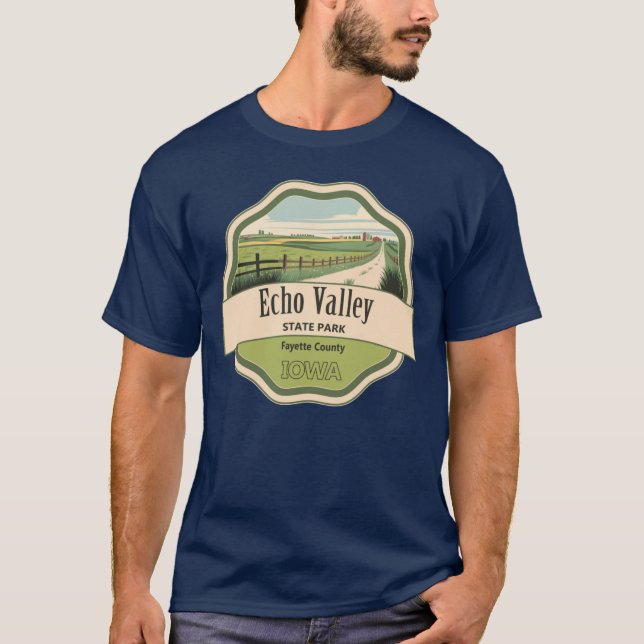 Camiseta Parque estatal Echo Valley (Anverso)