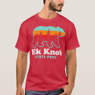 Camiseta Parque estatal Elk Knob North olina Hiking Peak